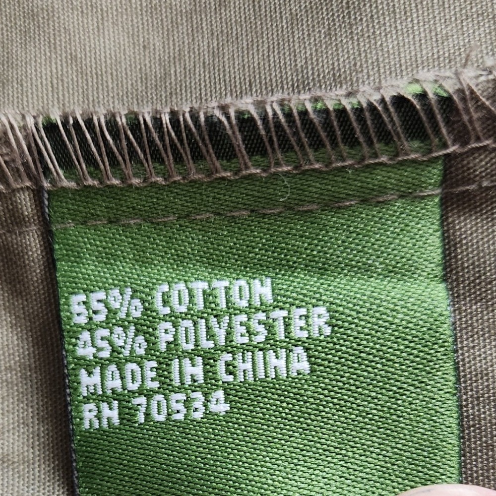 Orvis Mens Fly Fishing Vest Khaki Tan Mesh Back Multi-Pocket Utility Size S - Picture 10 of 12